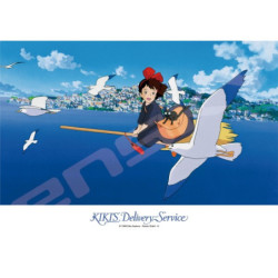 Jigsaw Puzzle 108 Pieces Greeting to the seagull Kiki's Delivery Service