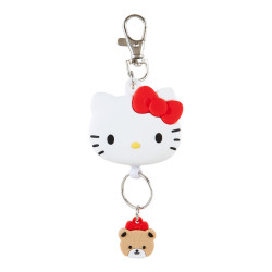 Reel Keychain Face shaped Hello Kitty Sanrio