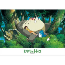 Puzzle 108 Pieces Nap with Totoro Mon voisin Totoro
