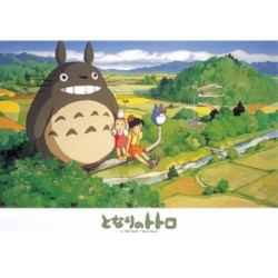 Puzzle 108 Pieces On A Sunny Day In May Mon voisin Totoro