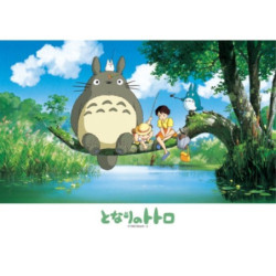 Puzzle 108 Pieces What can we Fish Mon voisin Totoro