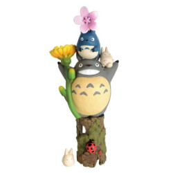 Figurine Nosekyara Flowers and Totoro Mon voisin Totoro