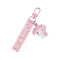 Logo Embroidery Tag Keychain My Melody Sanrio 2024 Character Award 1st