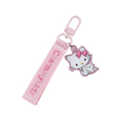 Porte-clés avec étiquette Brodée de Logo Charmmy Kitty Sanrio 2024 Character Award 1st