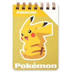 Mini Memo Spiral A7 Pikachu Pokémon