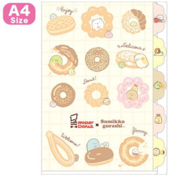 Pochette Transparente Index Holder B Mister Donut x Sumikko Gurashi