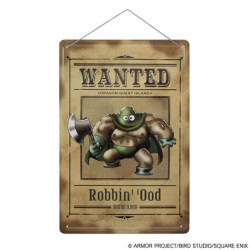 Relief Plate Robbin' 'Ood Wanted Dragon Quest