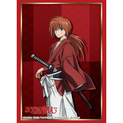 Card Sleeves Kenshin Himura Vol.4258 Rurouni Kenshin Meiji Swordsman Romantic Story