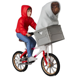 Figurine E.T. & ELLIOTT with BICYCLE No.801 UDF