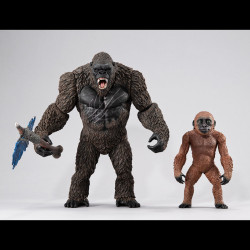 Figurines Set KONG with SUKO GODZILLAｘKONG The New Empire UA Monsters