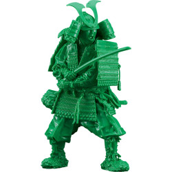 Maquette 1/12 Kamakura Period Armored Warrior Green Color Edition PLAMAX