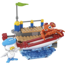 Building Toy Kit Quaxly & Paras Sea Splash MEGA Pokémon