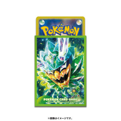 Protège-cartes Ogerpon Masque Turquoise Téracristallisation Pokémon Card Game