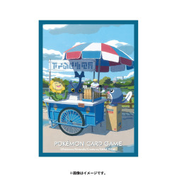 Card Sleeves Poliwag, Sunflora, Heracross, & Chimecho Pokémon Card Game