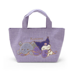 Tote Bag Sagara Embroidery Kuromi Sanrio