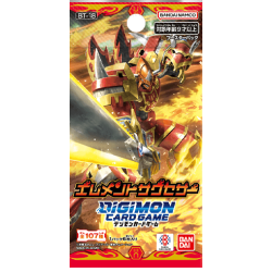 Element Successor Booster Box Digimon Card BT-18
