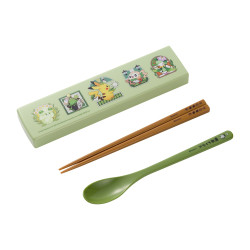 Chopsticks & Spoon Set Pokémon Café Poltchageist