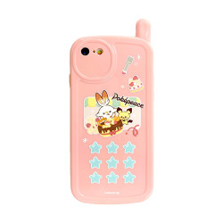 Coque pour iPhone 8/7/SE Gen 2 & Gen 3 Retro Pink Pokémon Poképeace