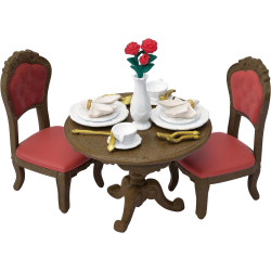 Chic Dining Table Set Sylvanian Families