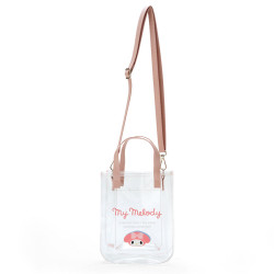 Clear Handbag with Shoulder Strap My Melody Sanrio