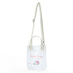 Clear Handbag with Shoulder Strap Hello Kitty Sanrio