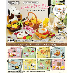 Figurines Box PEANUTS Cafe Tour With You! Snoopy