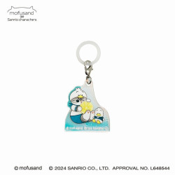 Porte-clés Acrylique Pekkle Ver. mofusand x Sanrio Characters