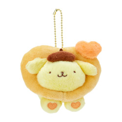 Peluche Porte-clés Pompompurin Sanrio Character Award 3rd Colorful Heart Series