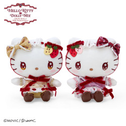Plushies Set Hello Kitty & Hello Mimmy Sanrio DOLLY MIX