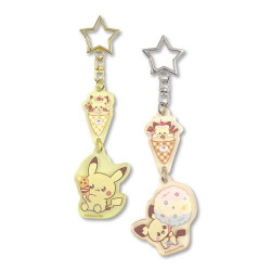 Porte-clés Acryliques Set Pikachu & Pichu Sweets Shop Pokémon Poképeace