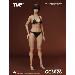 Figure Jointed Female Doll Basic Set Black Hair Ver.