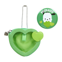 Mini Pouch with Badge Pochacco Sanrio Character Award 3rd Colorful Heart Series