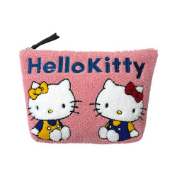 Pochette Sagara Embroidery Hello Kitty & Hello Mimmy Sanrio