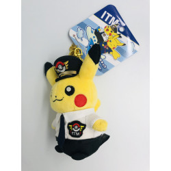 Peluche Porte Cle Pikachu Pilote Aeroport Itami