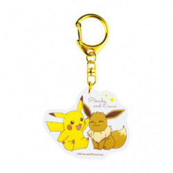 Keychain Pikachu and Eevee Nakayoshi Friends