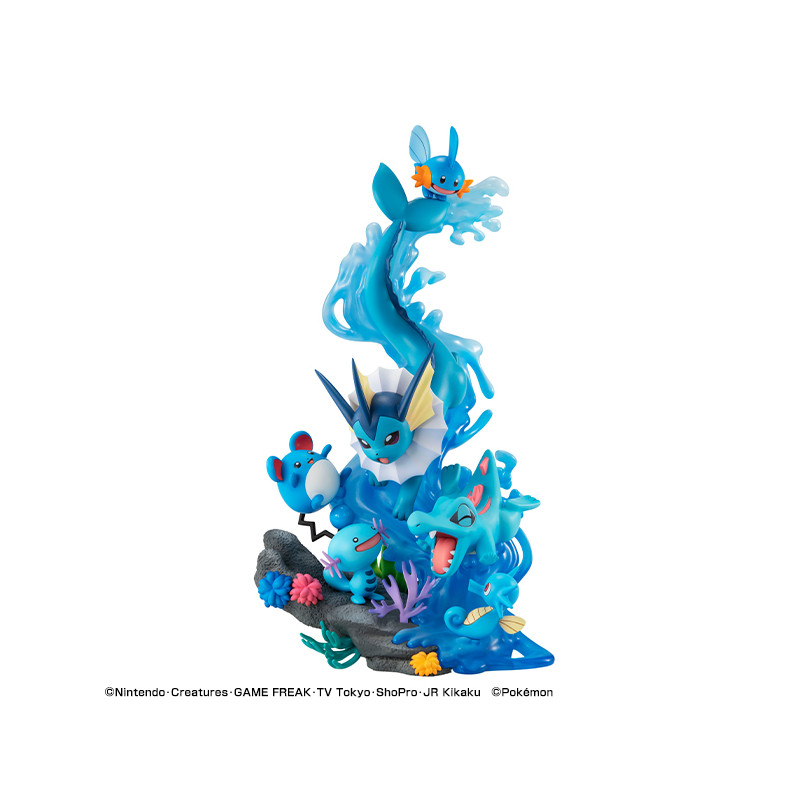 Figures Dive to Blue Water Type Pokémon G.E.M.EX Series - Meccha Japan