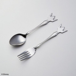 Fork and Spoon Crown Silver Kingdom Hearts