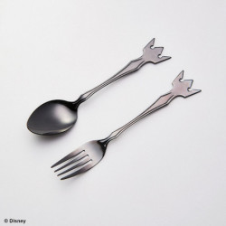 Fork and Spoon Crown Black Kingdom Hearts