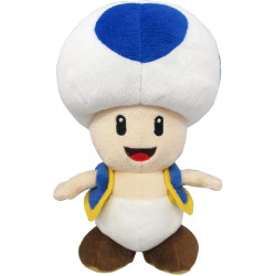 Peluche S Toad Bleu Super Mario ALL STAR COLLECTION
