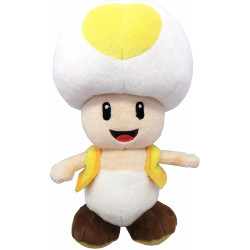 Peluche Toad Jaune Super Mario ALL STAR COLLECTION