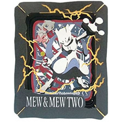 Théâtre papier Mew et Mewtwo Pocket Monsters