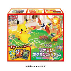 Family Pokémon Card Game Sword And Shield