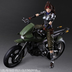 Figure Jessie Bike Set Final Fantasy VII Remake PLAY ARTS